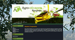 Desktop Screenshot of olivarerariogordo.es