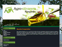 Tablet Screenshot of olivarerariogordo.es